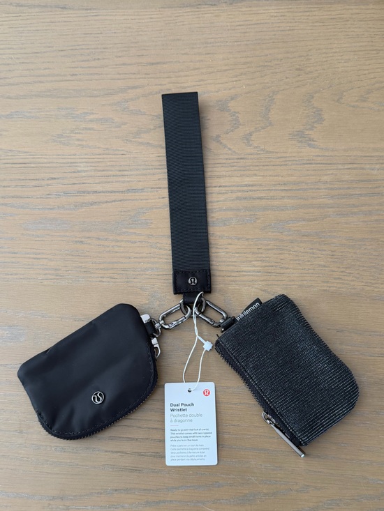 lululemon athletica Accessories - lululemon athletica Dual Pouch Wristlet in Black